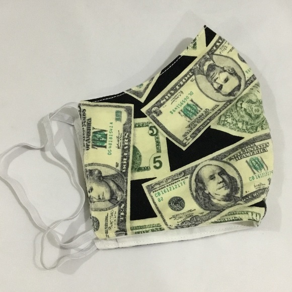 handmade Other - 4 for $20 Adult face mask handmade novelty money